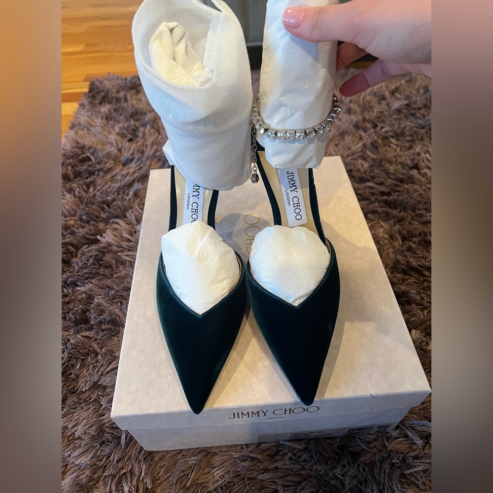 Jimmy Choo Saeda Pumps - Picture 3 of 11